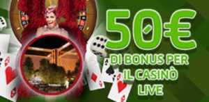 gioco digitale bonus casino live