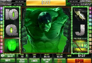 The Incredible Hulk slot machine gratis