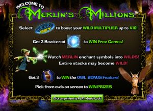 Merlin’s Millions slot gratis recensione