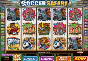 Soccer Safari slot machine