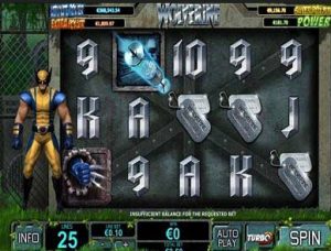 Wolverine slot machine online: regole