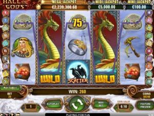 Hall of Gods slot online: come giocare